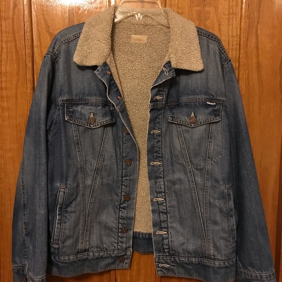 mother denim shearling jacket